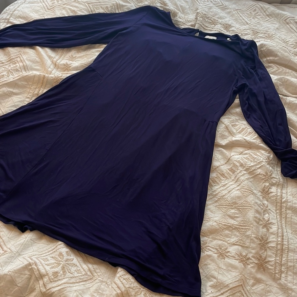Royal blue dress